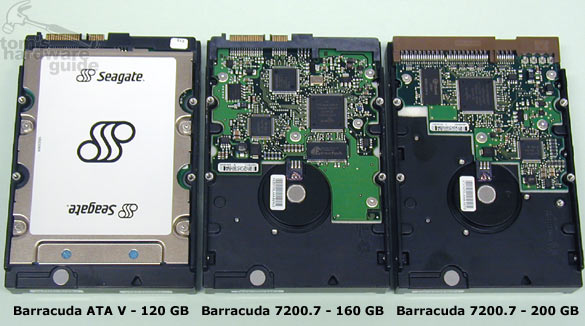   (Barracuda ATA V - 120Gb, Barracuda 7200.7 - 160Gb, Barracuda 7200.7 - 200Gb)