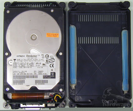  : Hitachi's DeskStar 120 GXP.