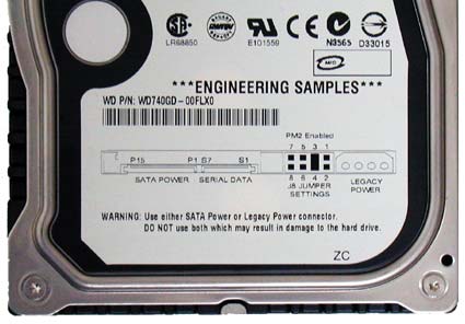 Жесткий диск Western Digital WD740 Raptor